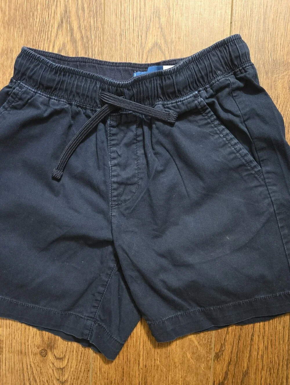 Old Navy Boy's Navy Drawstring Casual Shorts - size 8